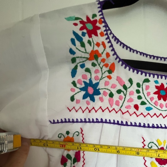 Kids Mexican Hupli Dress - Picture 7 of 7
